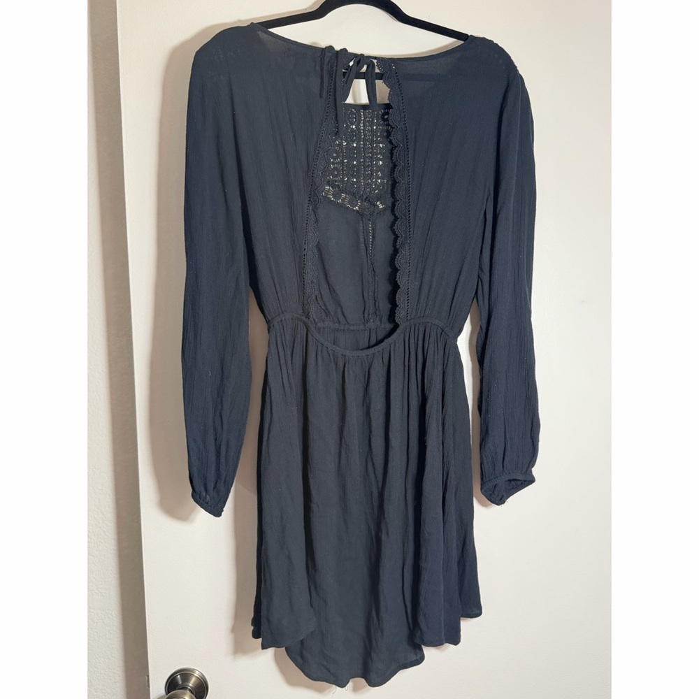 Amuse Society black Long Sleeve Dress - Picture 3 of 3